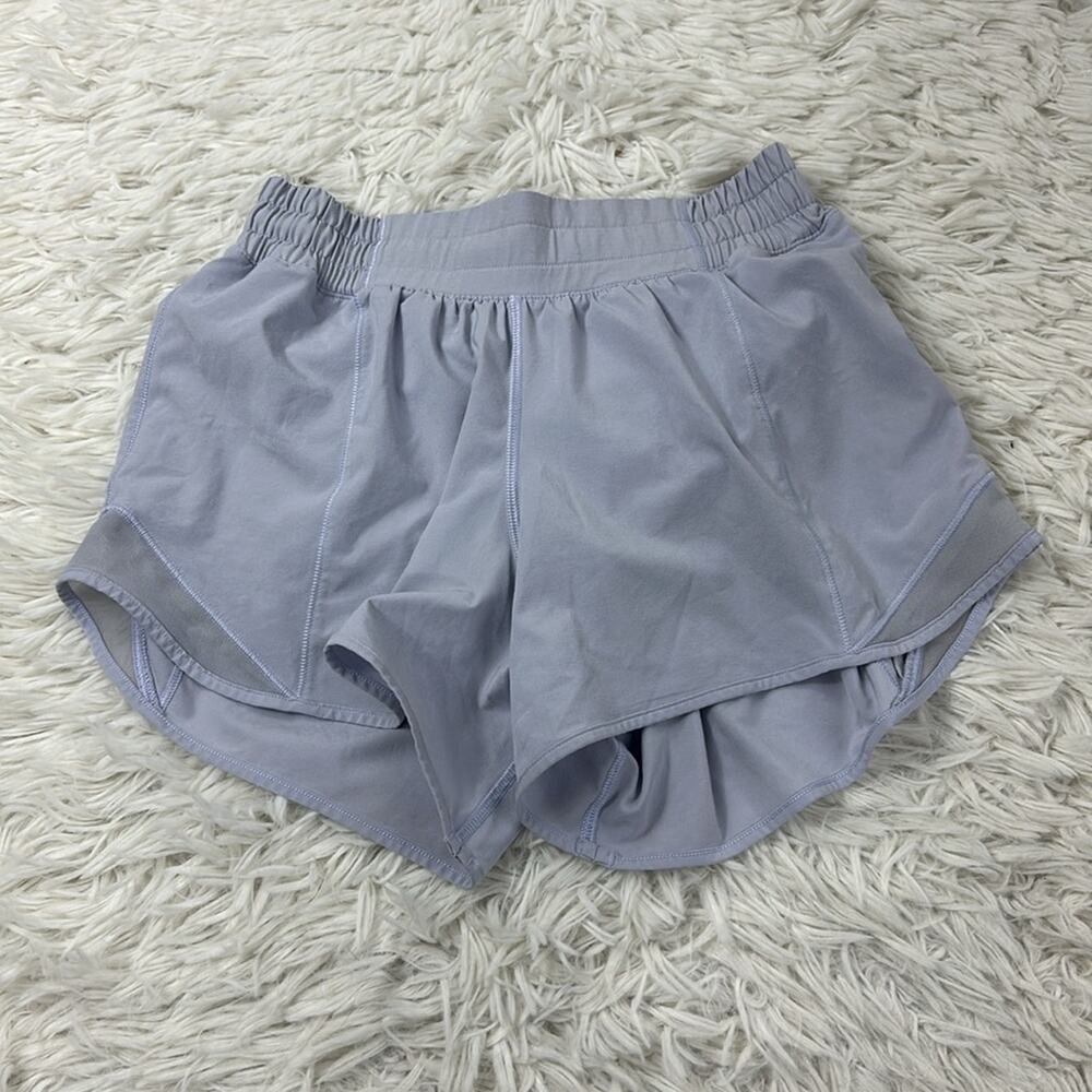 Lululemon Hotty Hot Short II *Long 4" Serene Blue